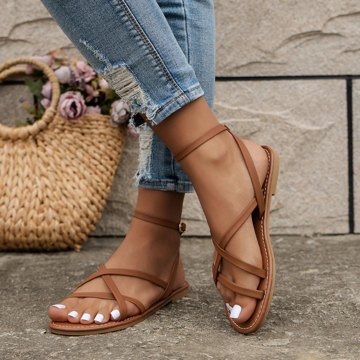 Women's Flat Strappy Sandals