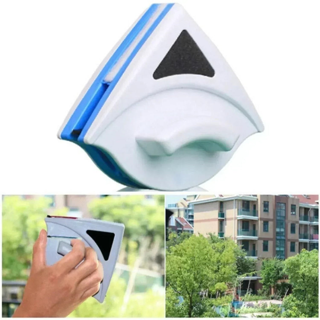 Magnetic Window Cleaner with Double-Sided Squeegee and Safety Rope - Image 11