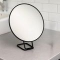 Magnifying Vanity Mirror with Foldable Stand and Handheld Tweezers - Image 2