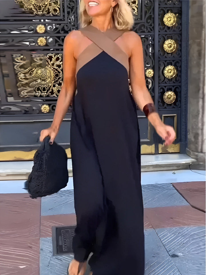 Paulina | Airy Wrap Maxi Dress