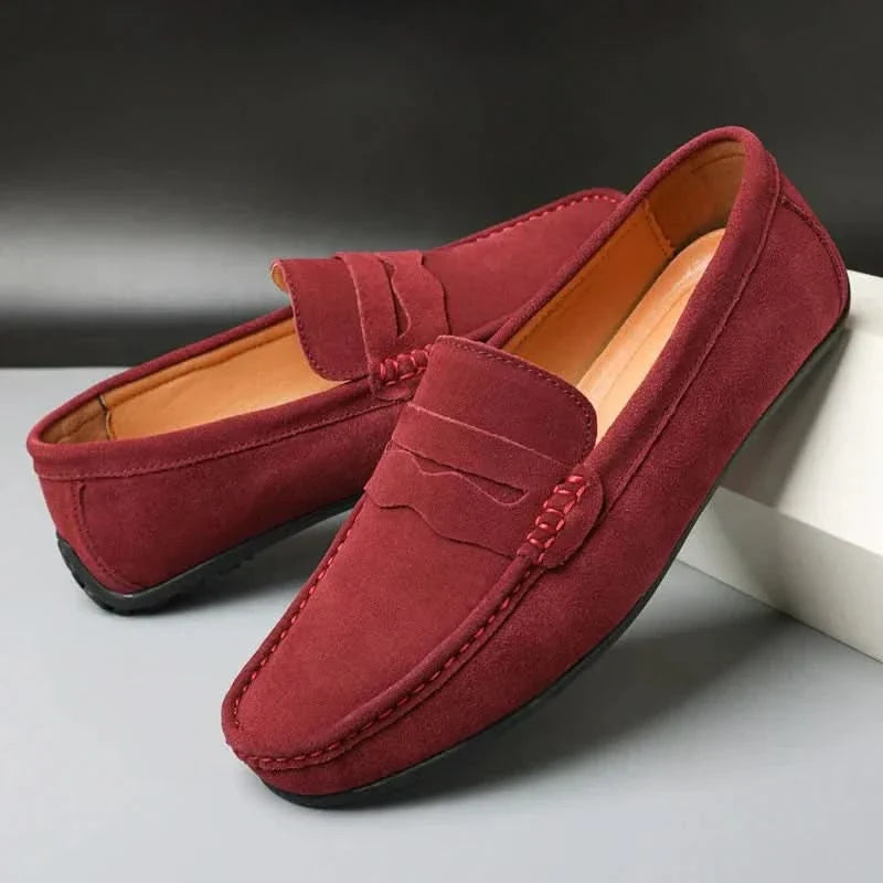 Men's Suede Casual Loafers