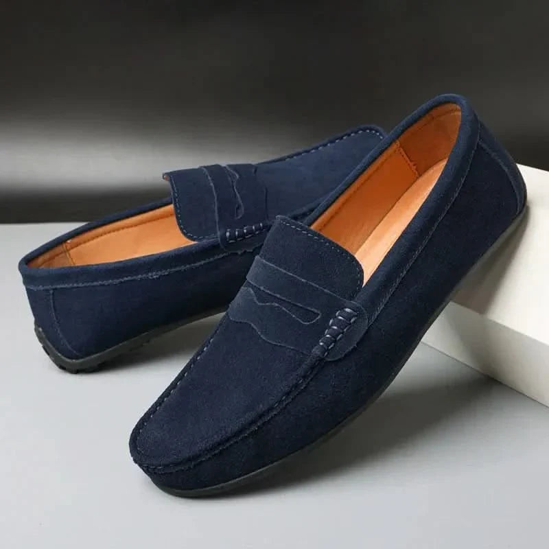Men's Suede Casual Loafers