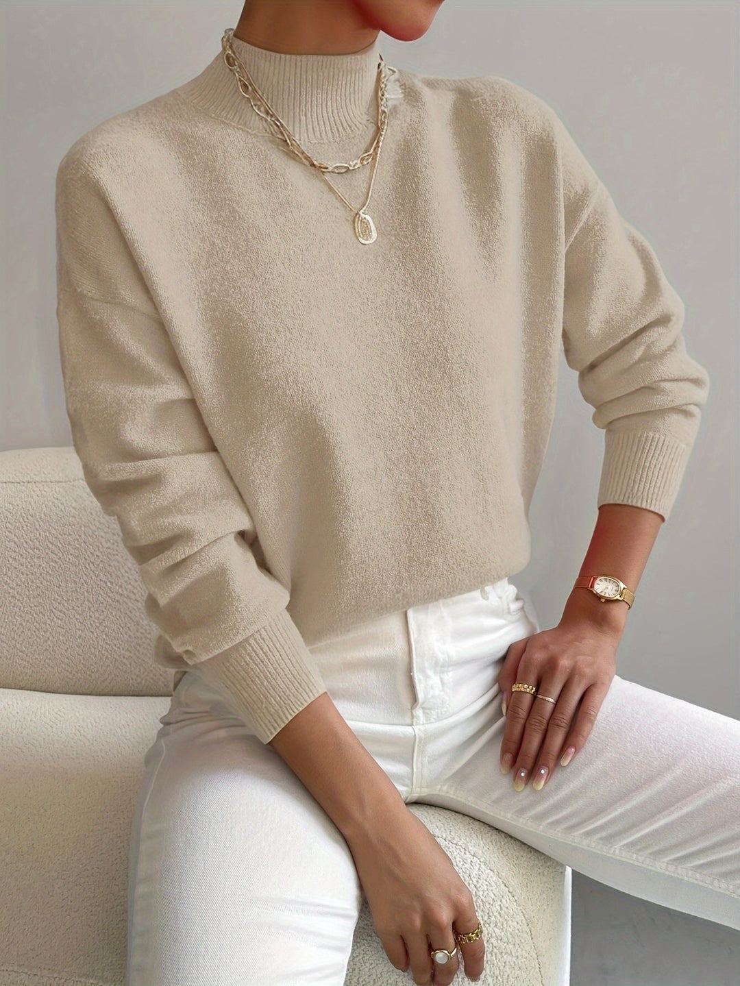 Women's Classic Cut Turtleneck Sweater