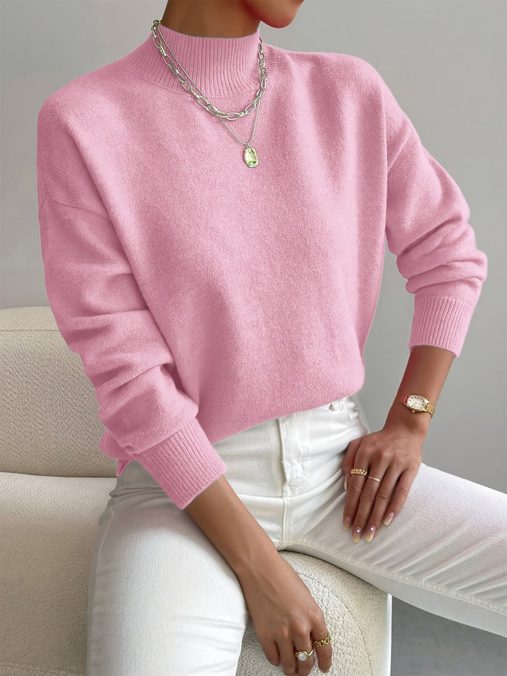Women's Classic Cut Turtleneck Sweater