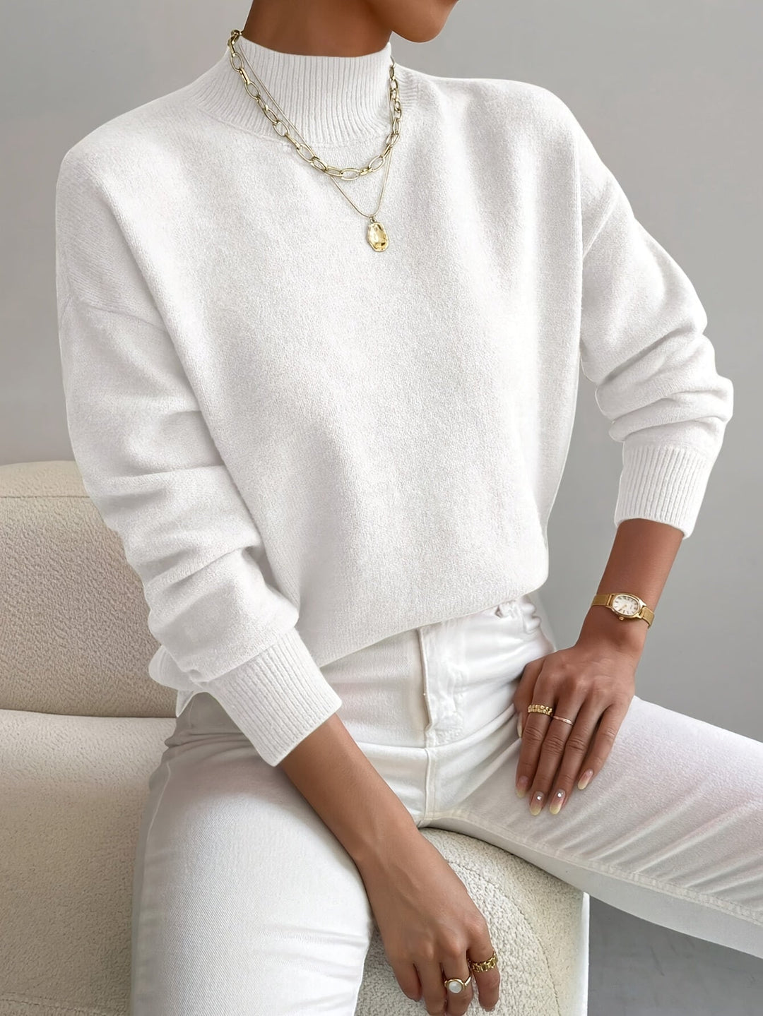 Women's Classic Cut Turtleneck Sweater