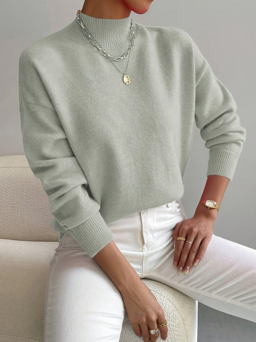Women's Classic Cut Turtleneck Sweater