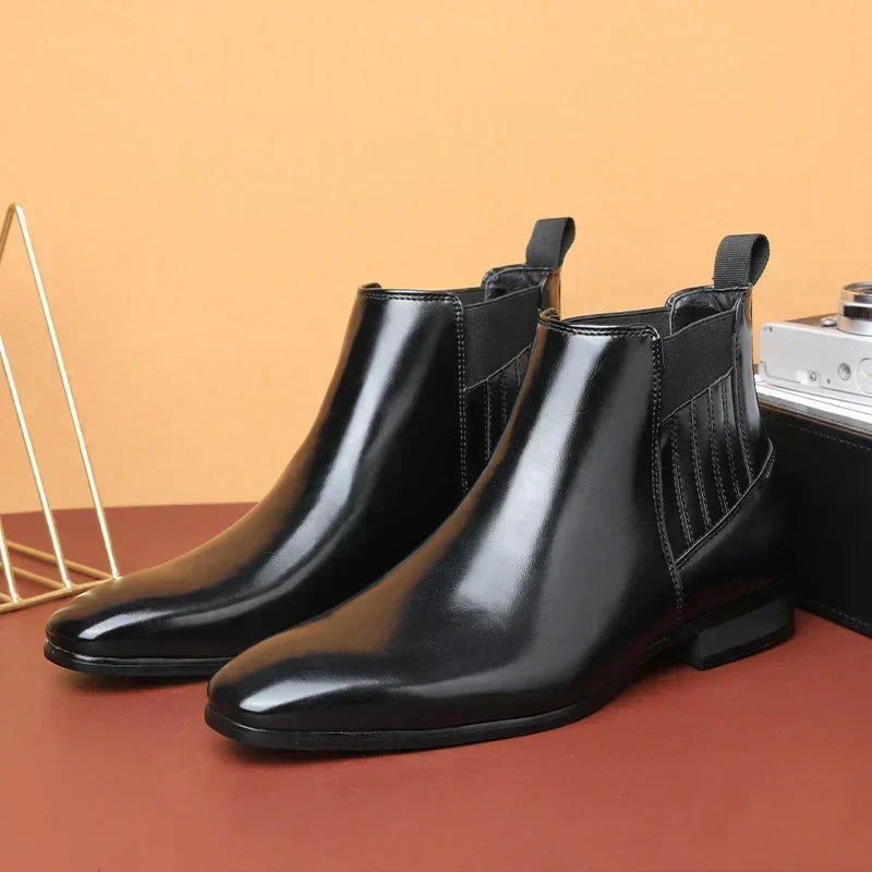 Women's Pointed Toe Chelsea Ankle Boots