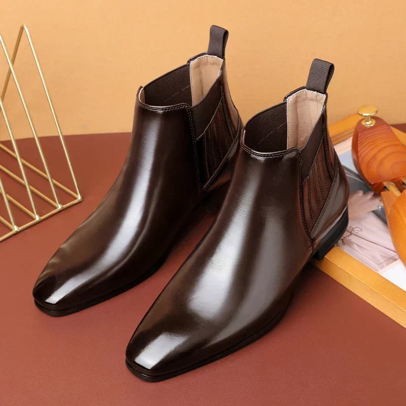 Women's Pointed Toe Chelsea Ankle Boots