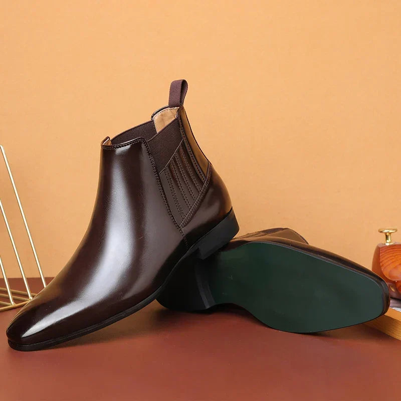 Women's Pointed Toe Chelsea Ankle Boots