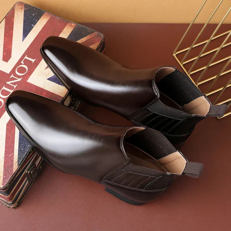 Women's Pointed Toe Chelsea Ankle Boots