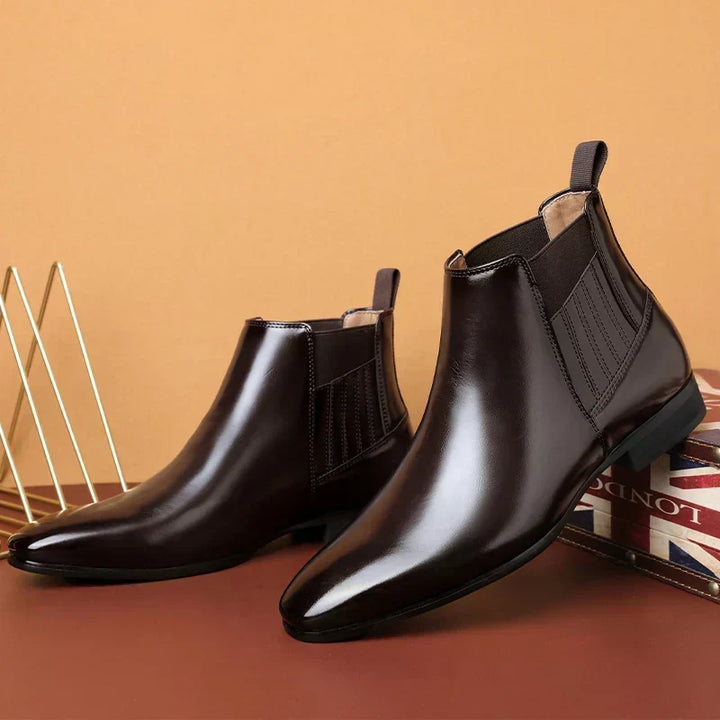 Women's Pointed Toe Chelsea Ankle Boots