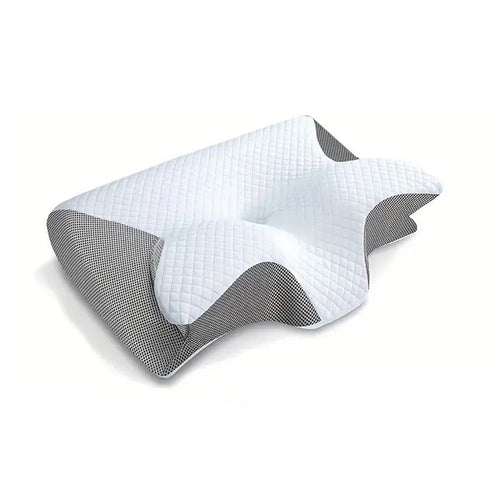 Memory Foam Cervical Pillow with Contoured Orthopedic Neck Support and Ergonomic Design - Image 1
