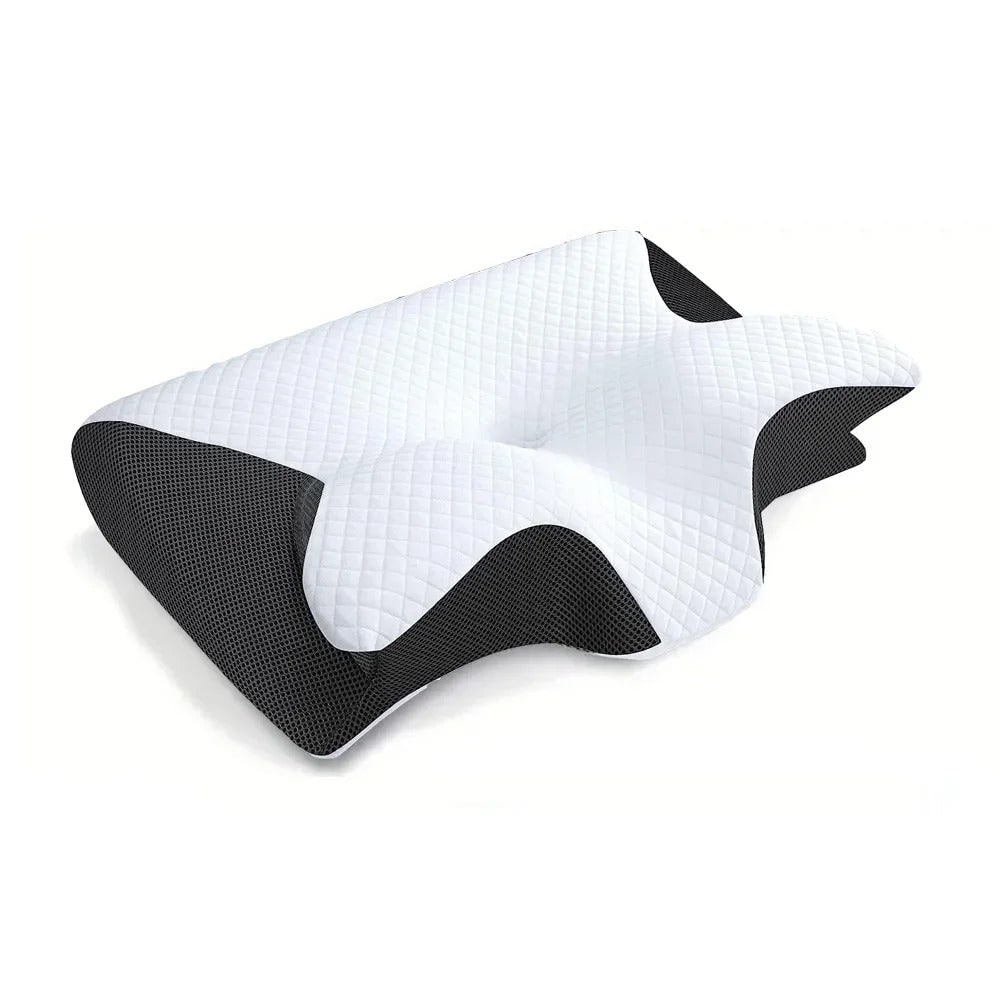 Memory Foam Cervical Pillow with Contoured Orthopedic Neck Support and Ergonomic Design - Image 5