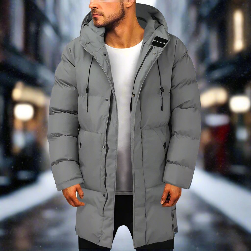 Men's Long Puffer Coat