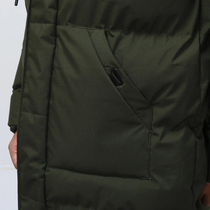 Men's Long Puffer Coat