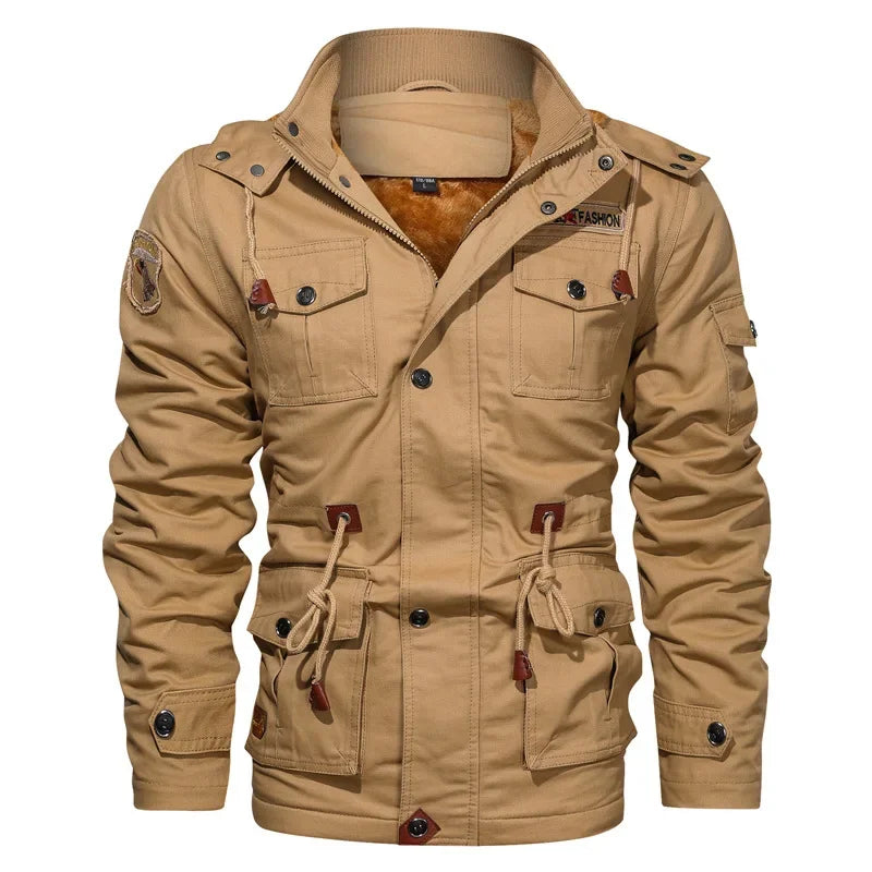 Militärische Cargojacke für Herren