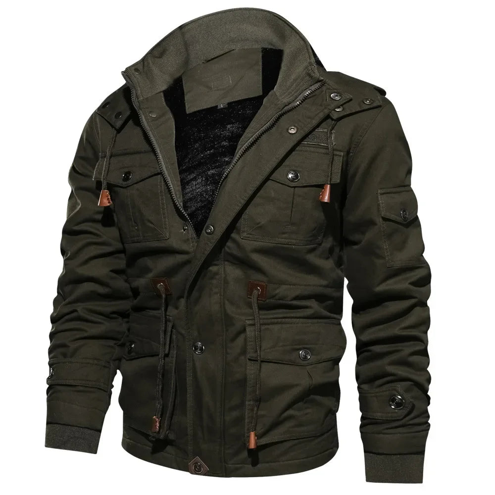 Militärische Cargojacke für Herren