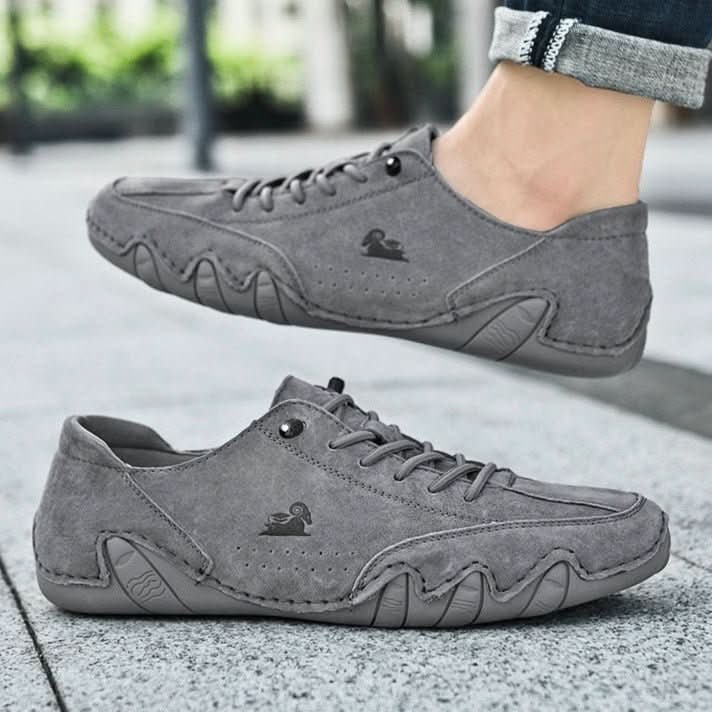 Men's Barefoot Shoes with Minimalist Flexible Rubber Sole and Lace-Up Closure - Image 11