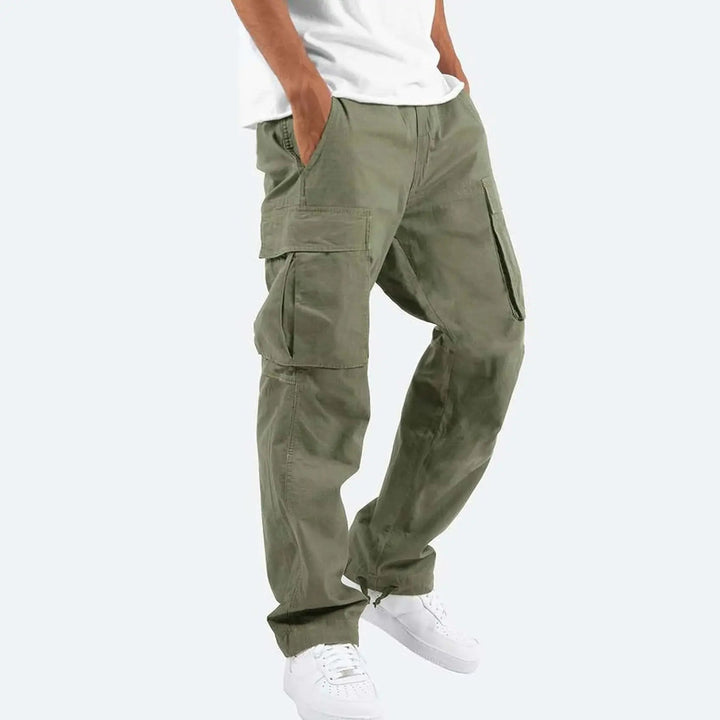 Men's Straight Leg Cargo Trousers