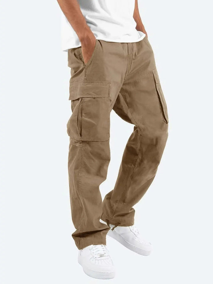 Men's Straight Leg Cargo Trousers