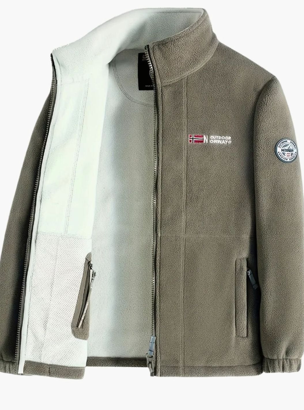 Men's Fleece Jacket with Full Zip
