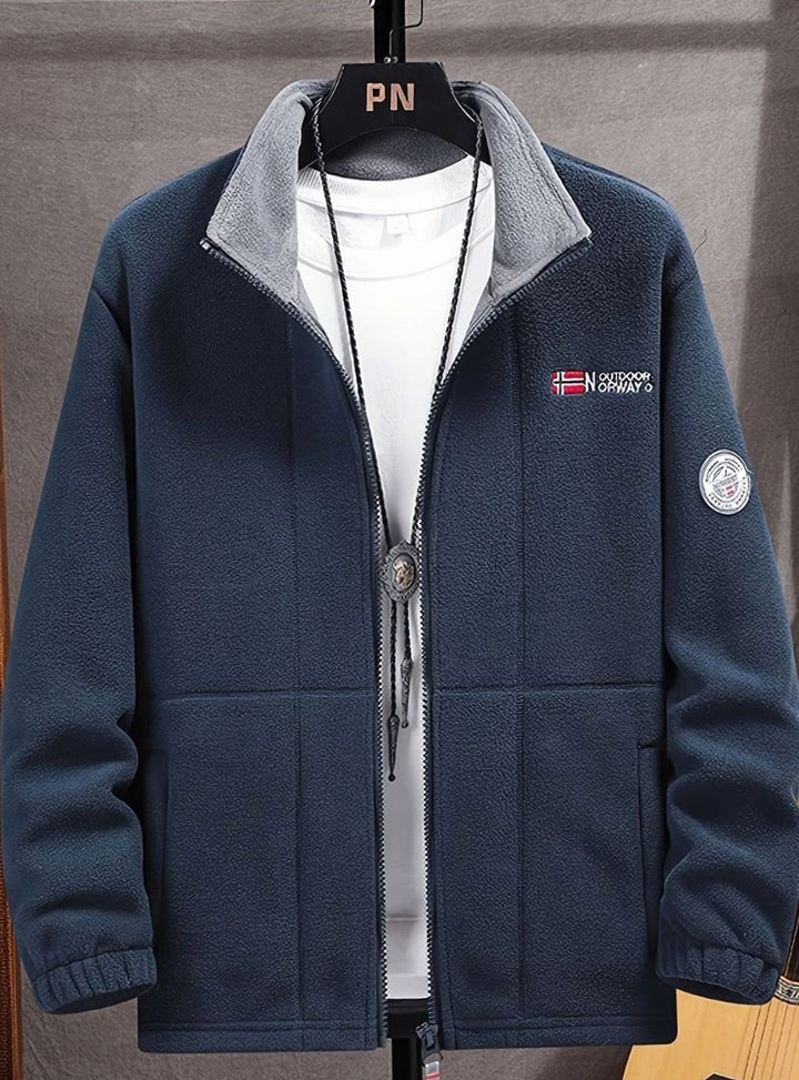 Men's Fleece Jacket with Full Zip