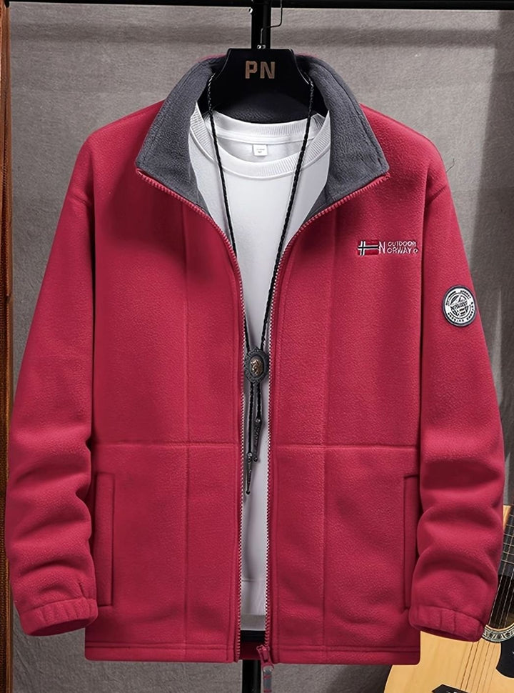 Men's Fleece Jacket with Full Zip