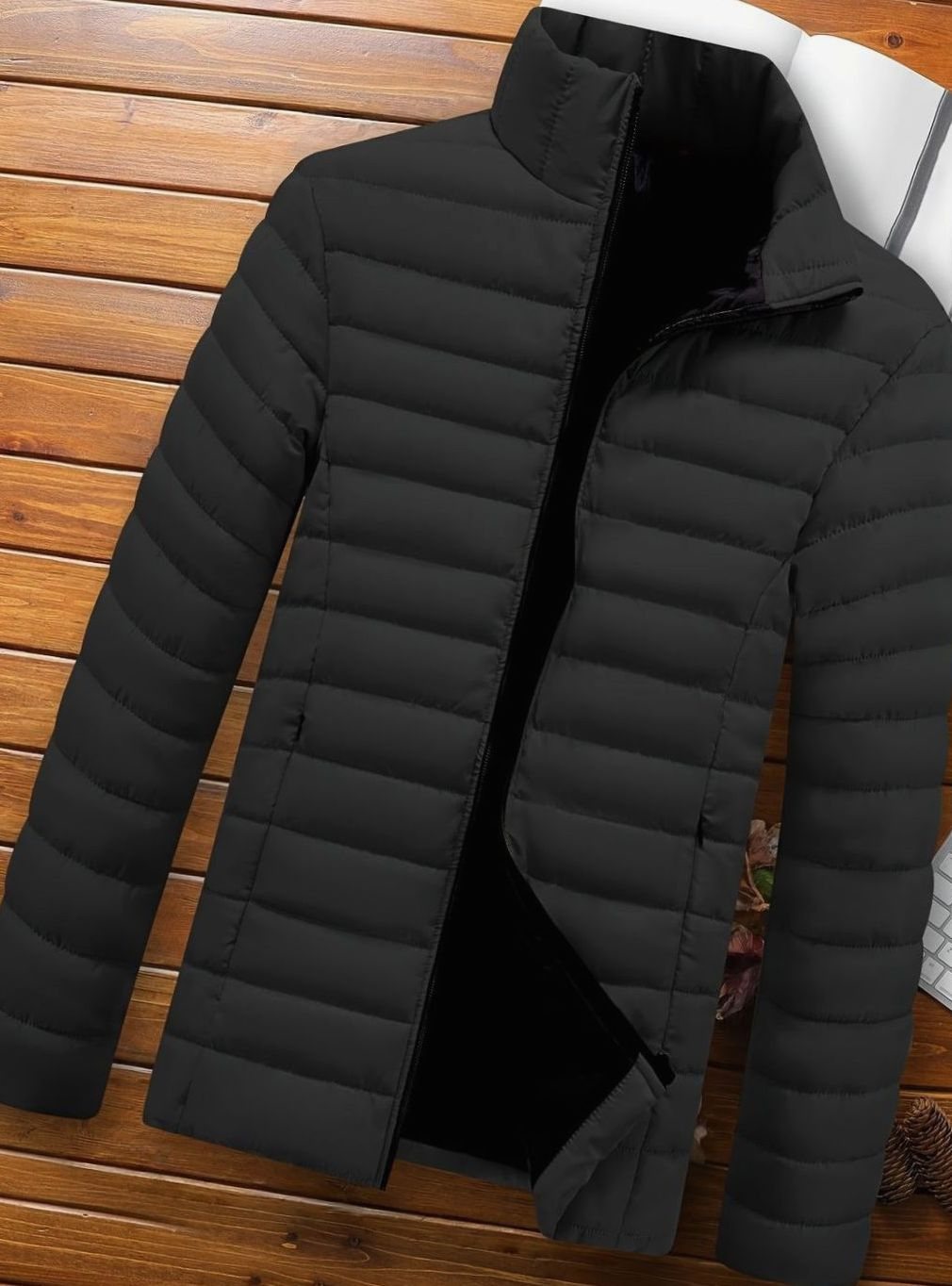 Chaqueta acolchada ligera de hombre