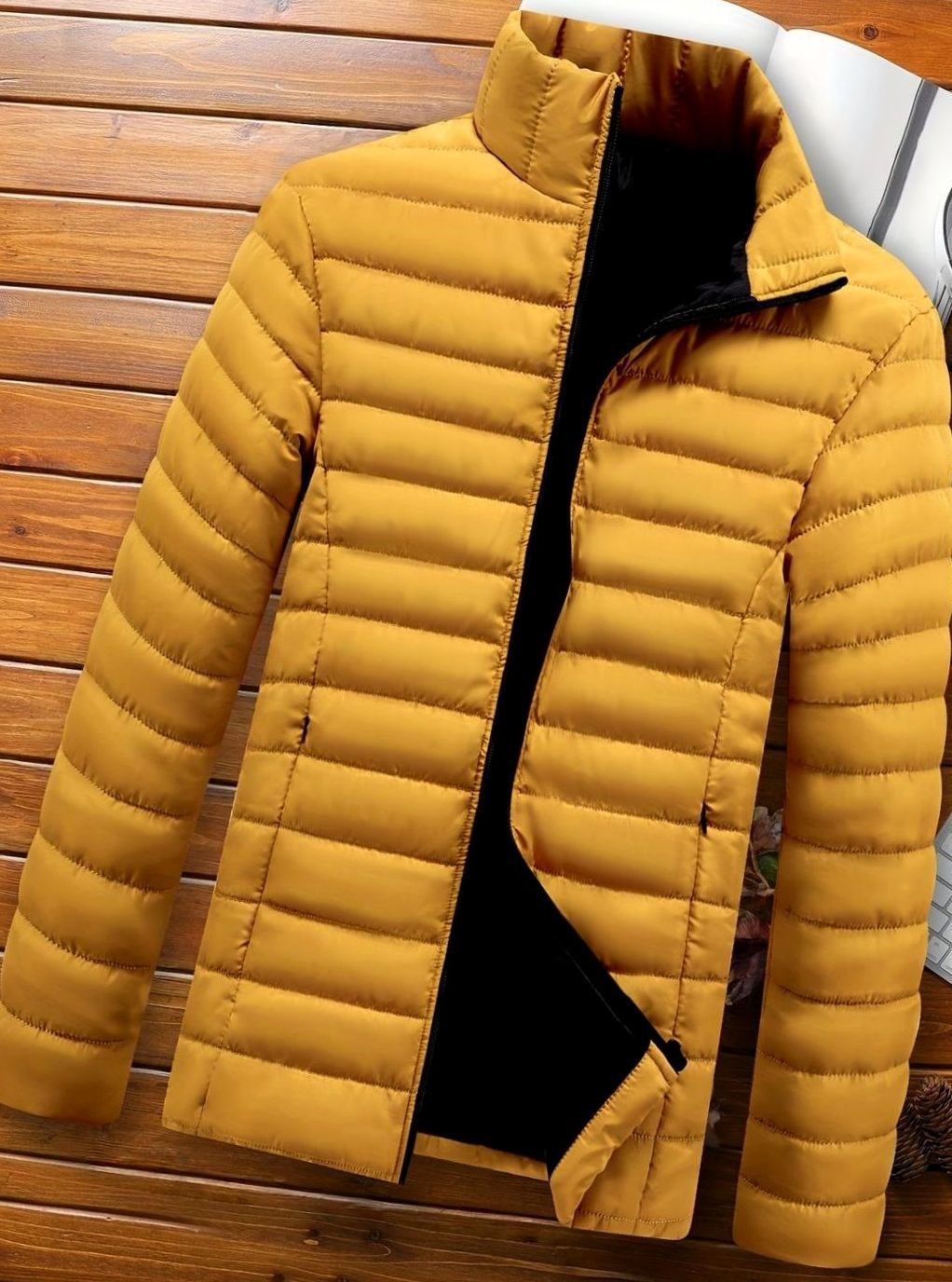 Chaqueta acolchada ligera de hombre