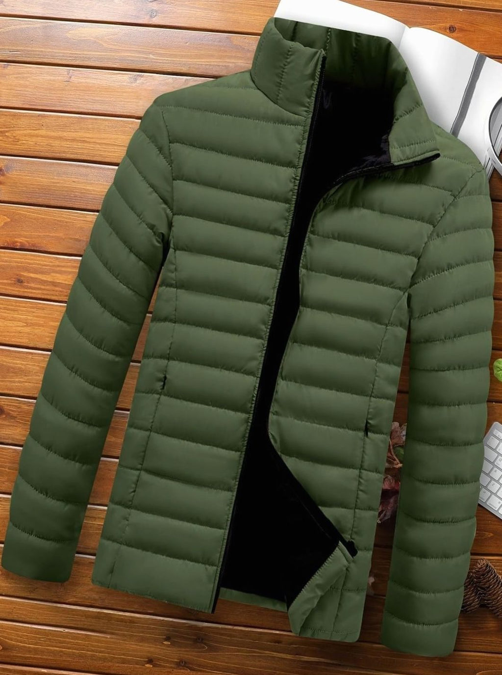 Chaqueta acolchada ligera de hombre