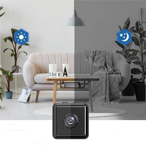 Mini Security Camera WIFI with 1080p Night Vision and Portable Cube Design - Image 6