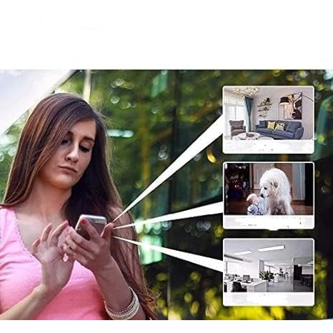 Mini Security Camera WIFI with 1080p Night Vision and Portable Cube Design - Image 7