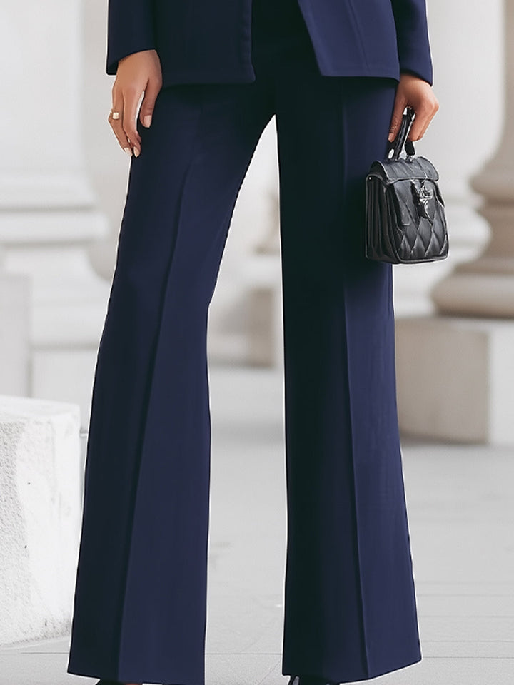 Women's Blazer and Trousers Suit Set