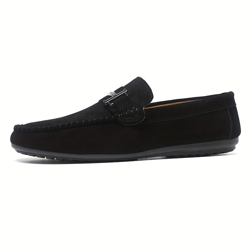 Wiktor | Men's Slip-On Moccasins with Buckle