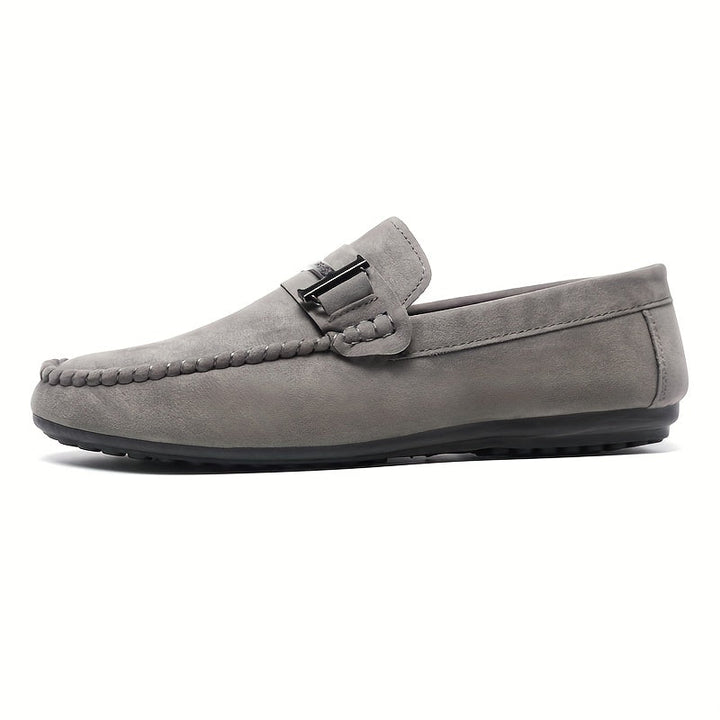 Wiktor | Men's Slip-On Moccasins with Buckle