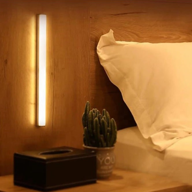 Motion Sensor Light Bulb with Wireless LED Bar for Indoor Closet and Bedroom Lighting - Image 4