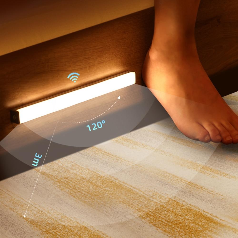 Motion Sensor Light Bulb with Wireless LED Bar for Indoor Closet and Bedroom Lighting - Image 6