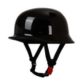 Motorcycle Half Helmet Open Face German Style with Quick Release Buckle and Adjustable Chin Strap - Image 6