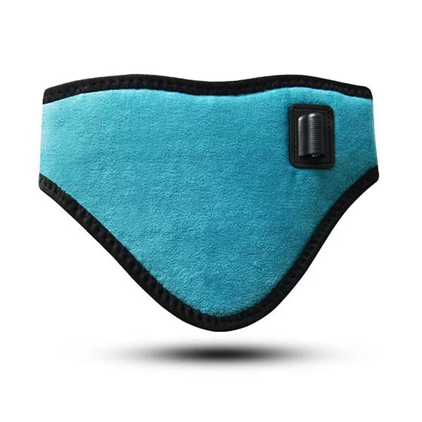 Neck Heating Pad with Adjustable Heat Settings and Fleece Wrap for Tension Relief - Image 3