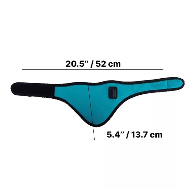Neck Heating Pad with Adjustable Heat Settings and Fleece Wrap for Tension Relief - Image 6