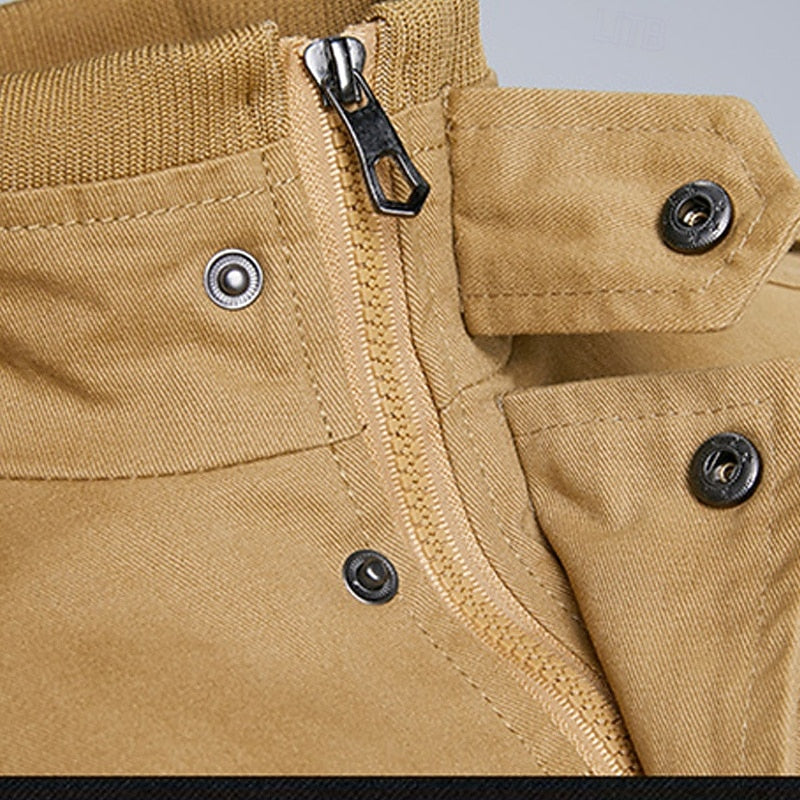 Men's Stand Collar Field Jacket