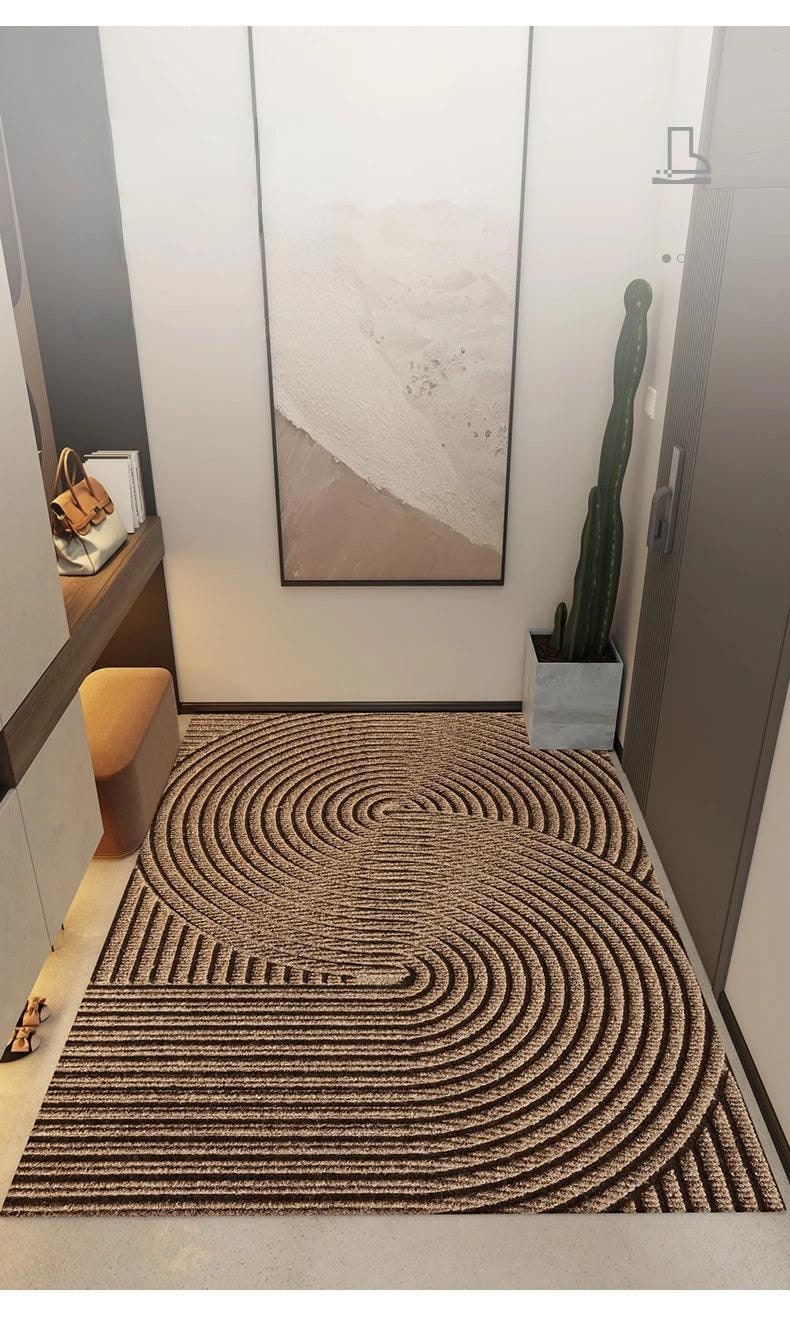 Non-Slip Doormat with Ribbed Texture for Front Door and Outdoor Entryways - Image 5