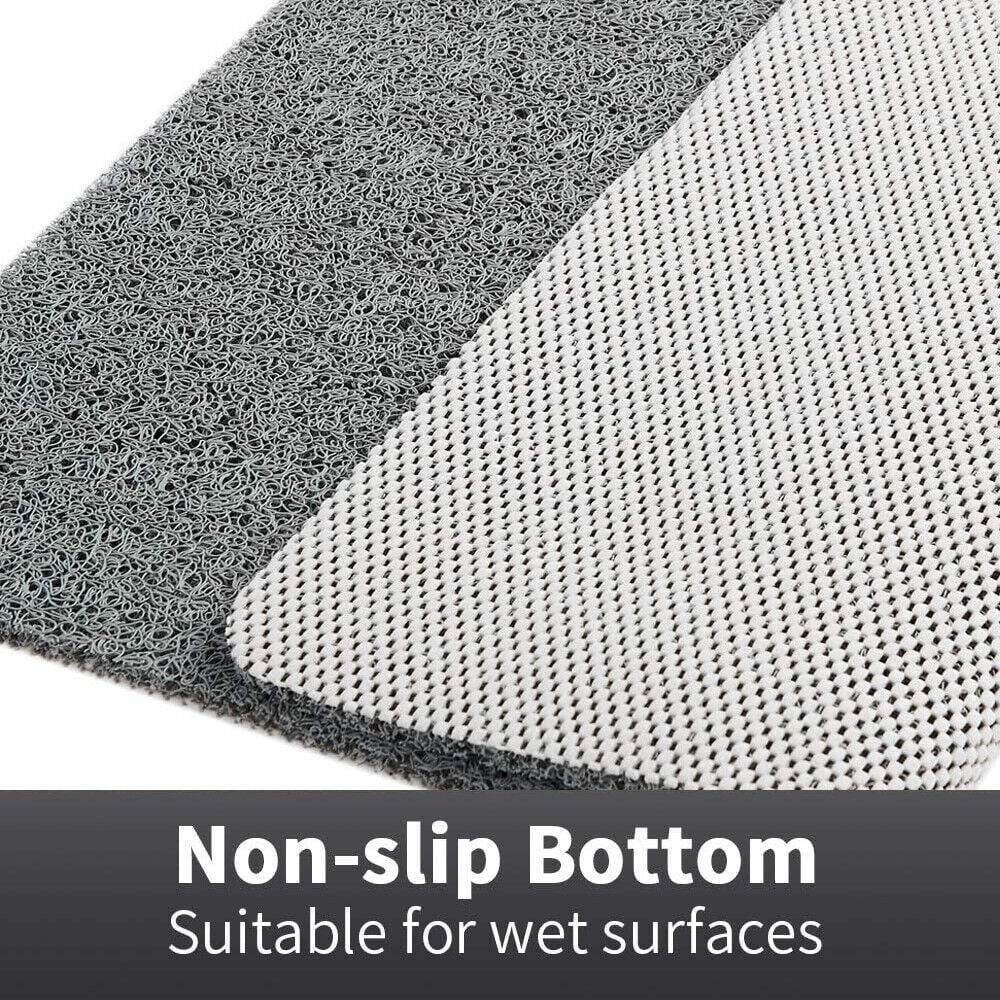 Non-Slip Loofah Bath Mat with Drainage and Textured Surface - Image 3
