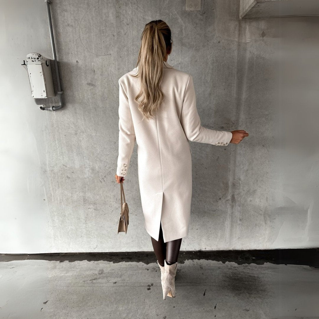 Women's Double Breasted Tailored Coat