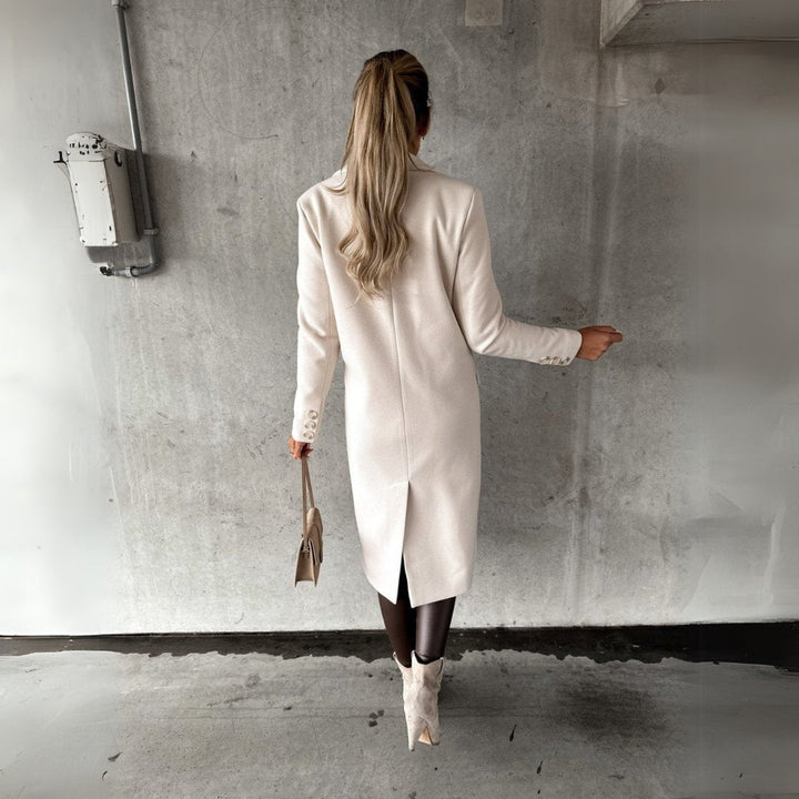 Women's Double Breasted Tailored Coat