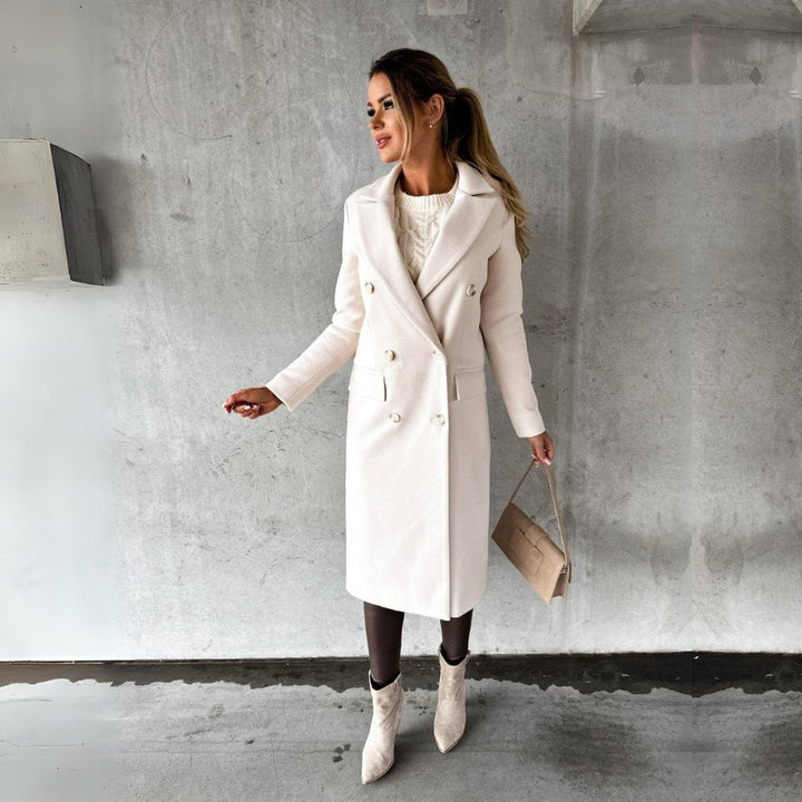 Women's Double Breasted Tailored Coat