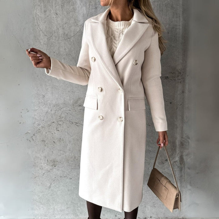 Women's Double Breasted Tailored Coat