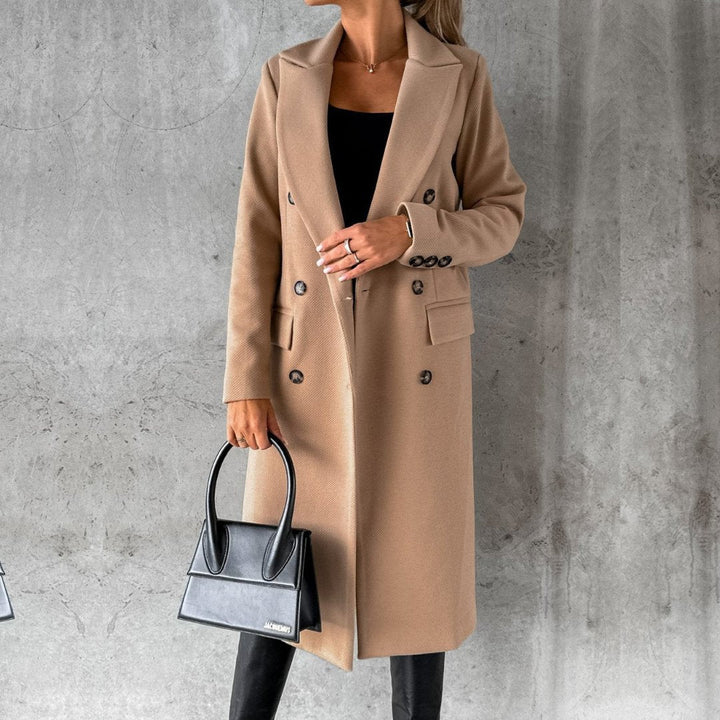 Women's Double Breasted Tailored Coat