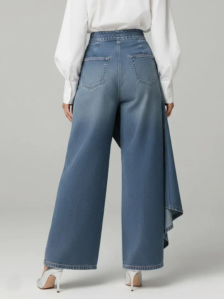 Women's High Waisted Wide Leg Trousers
