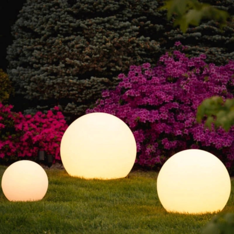 Outdoor Globe Lights with Cordless Frosted Design and Weather Resistant Portable Garden Lighting - Image 15